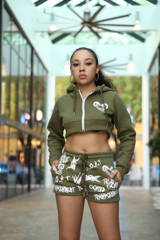 TG Crop Top "JACKET"